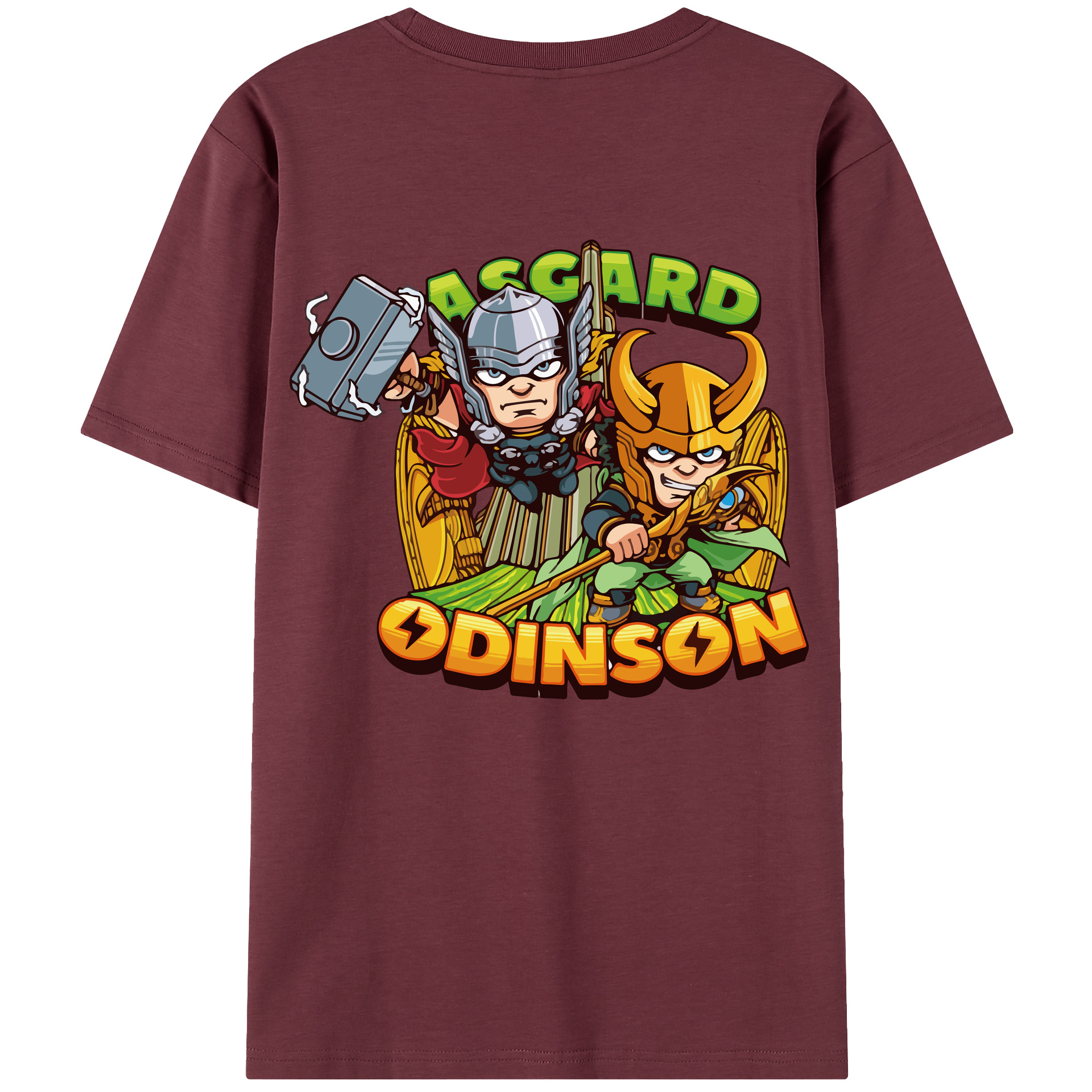 （画像用） アベンジャーズ The Avengers 綿100％半袖Tシャツ（背面プリント）